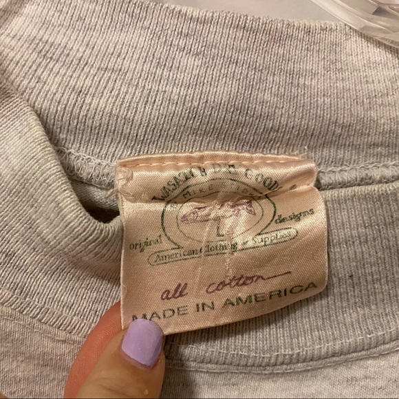 ☼Vintage Elk Mock Neck Long Sleeve☼ - Picture 8 of 9